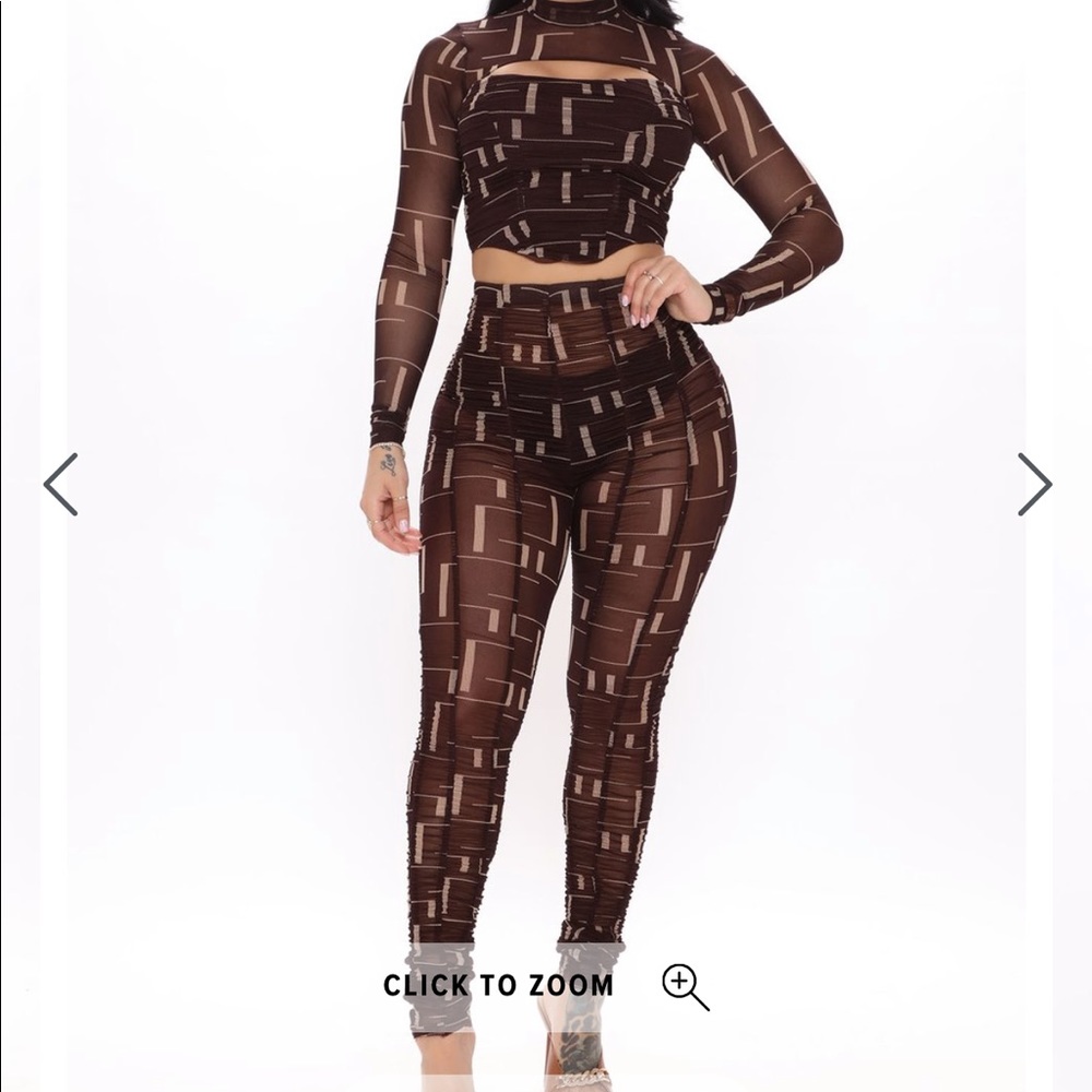Ruched Legging Set